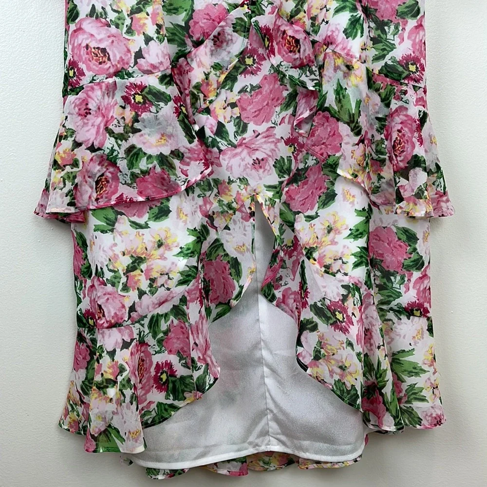 NWT Wayf women’s floral Lira midi Dress. Size Medium - Picture 5 of 12